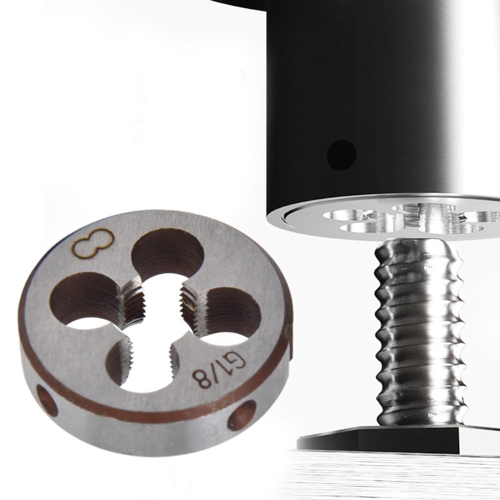 Round Shape UNC Round Die Alloy Steel Threading Die Precision Thread Screw Die Cleaning Threads