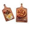 Qinkai Разделочная и сервировочная доска из дерева венге в японском стиле