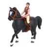 DIY Lifelike Horse Model Realistic Simulation Equestrian Figure  Universal