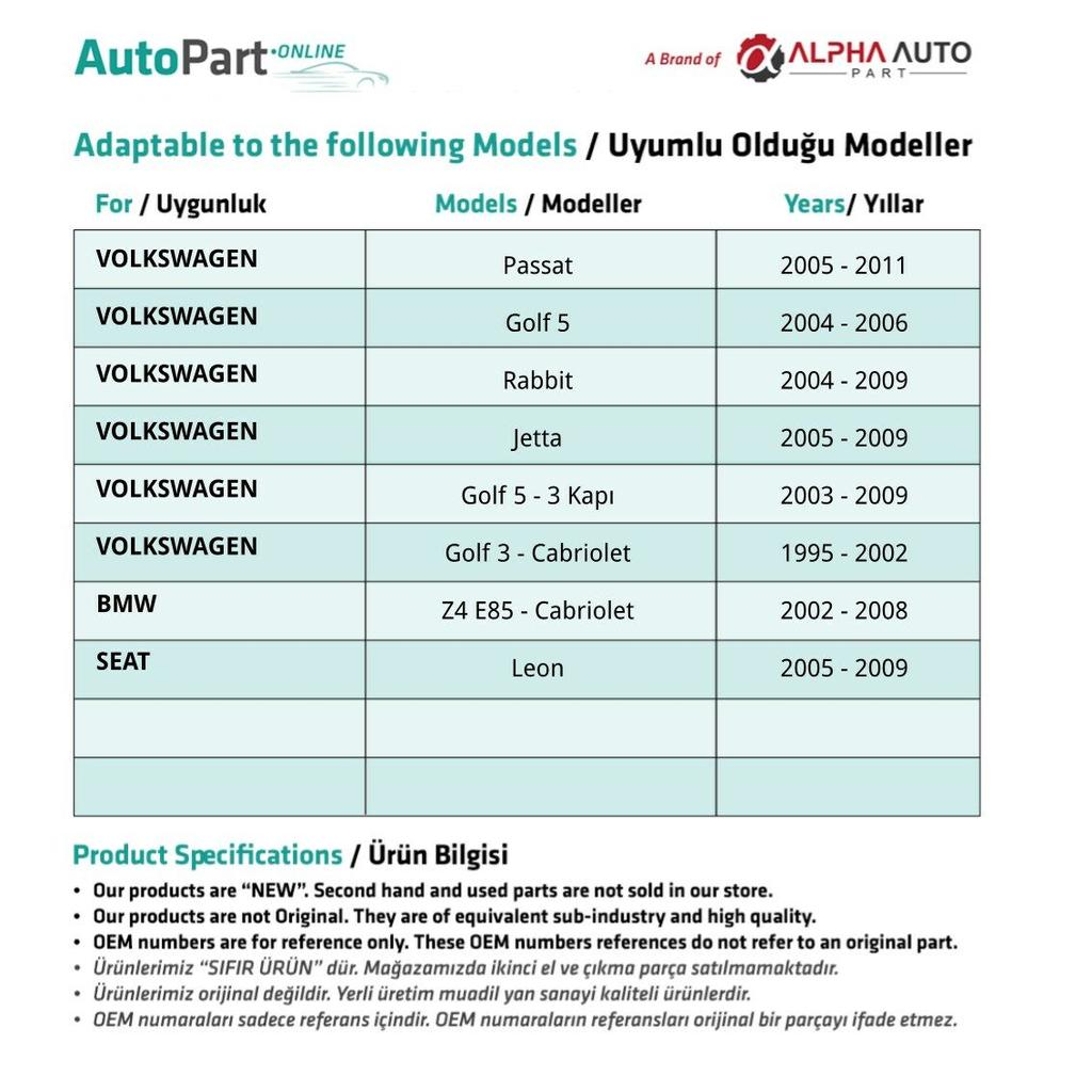 Ролик домкрата переднего-заднего стекла для Volkswagen Passat YM-LEFT
