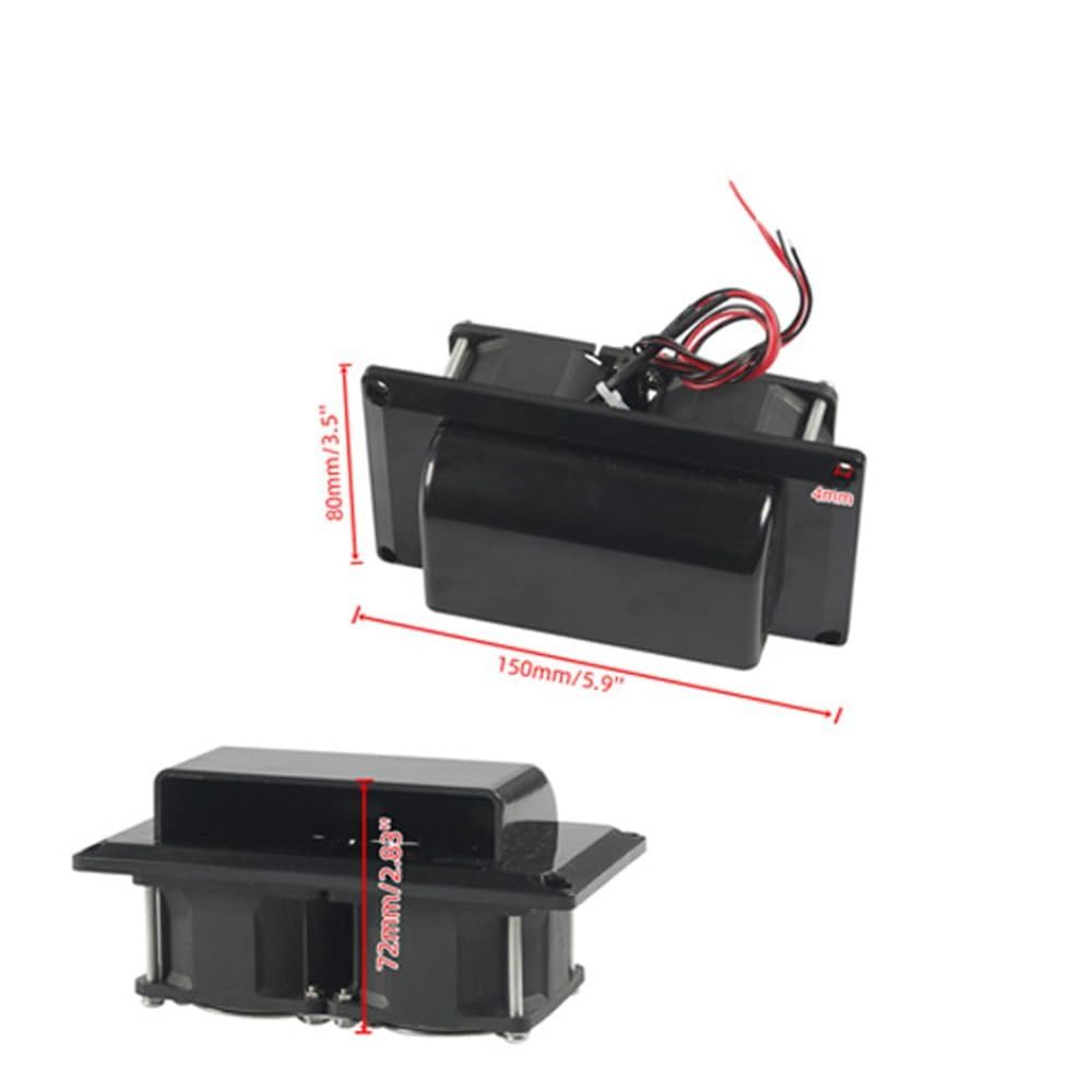 Durable Range Hood Exhaust Fan 12V Quick Exhaust Fan Oil Suction Vent  RV Ventilation