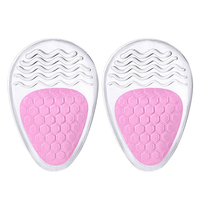 Мягкие гелевые подушечки для передней части стопы: Сотовые, амортизирующие, противоскользящие стельки для высоких каблуков