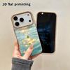 Phone Case: 2D flat lambskin suitable for iPhone 18, 17, 16, 15, 14, 13 Pro protective cases, ocean shell, Christmas and Halloween gifts ...