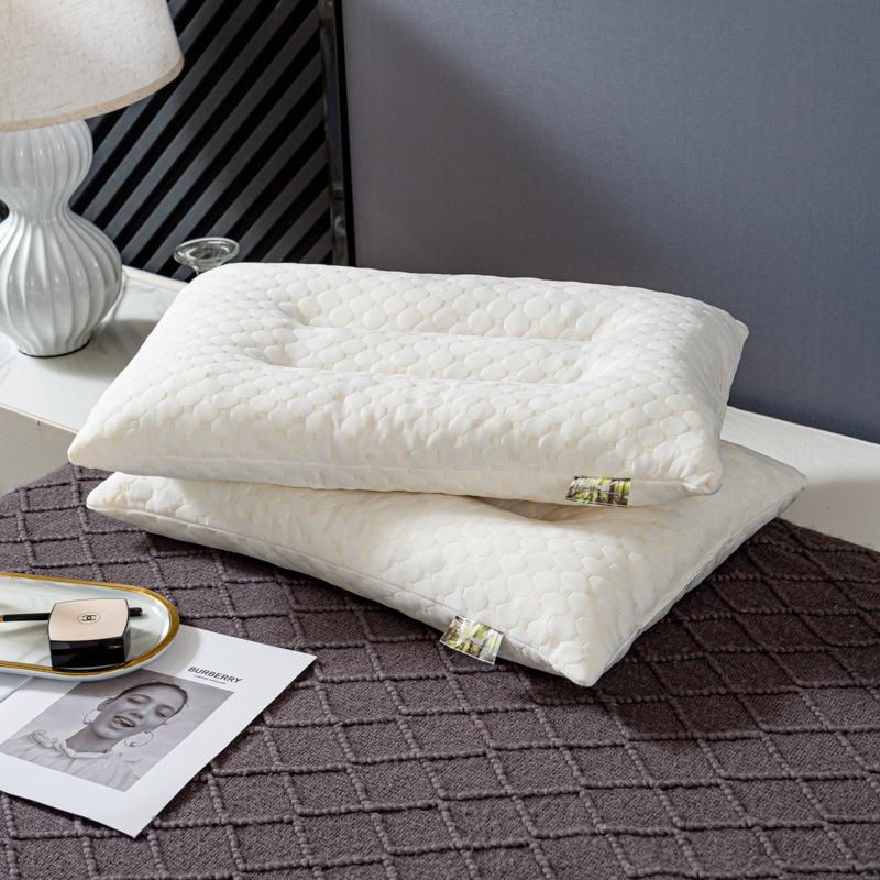 Тайская латексная подушка для взрослых с массажными частицами, подушка для комфортного сна