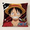 Наволочка с принтом персонажа из аниме One Piece, любимого фанатами. Декоративная наволочка для спальни, гостиной и энтузиастов аниме