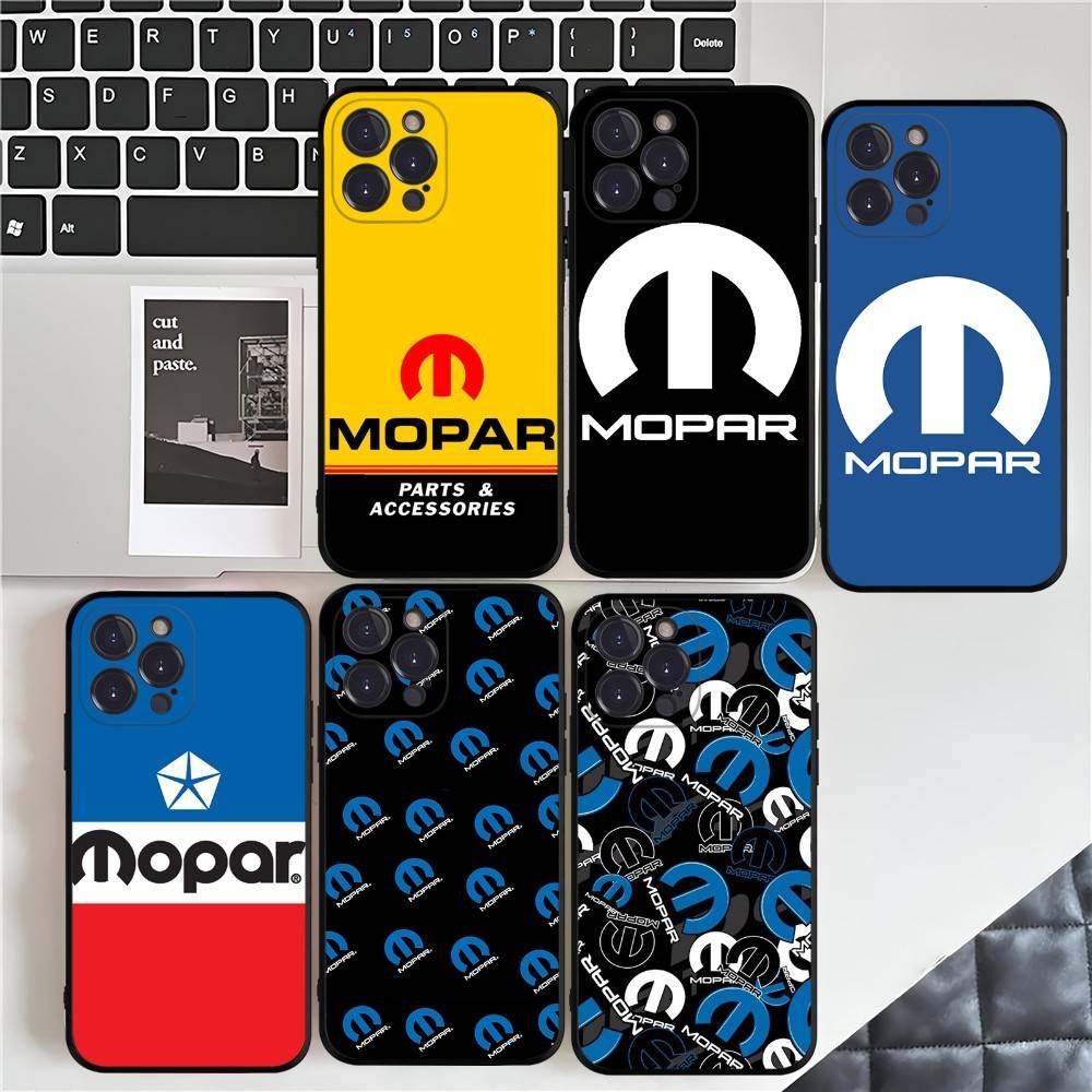 M-MOPAR For IPhone 17 16 15 14 13 12 11 Pro Max 13 17Air Shockproof Soft Phone Cases Coque