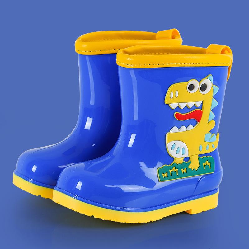 Bota Infantil Cartoon Kid Rain Boots Anti Slip Boy Water Boots Waterproof Rubber Boots for Child Infant Gir Boot Bottes De Pluie