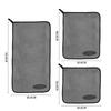 Car Wash Microfiber Towel Auto Emblem Cleaning Drying Rag Cloth For Ford Fiesta Ranger Focus MK3 Kuga Mondeo Fusion Accessories