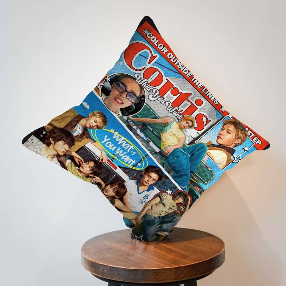 C-Coritis Personalized Picture Text Home Decorative Pillows Household Gifts 45X45Cm