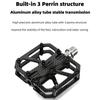 Bicycle Flat Pedal Universal Lightweight Carbon Fiber Platform Pedal Mountain Road Bicycle Flat Pedal For Travel Cycle-Cross Bikes 1 Pair