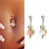 Fox Body Piercing Jewelry Dangle Belly Bar Button Navel Ring