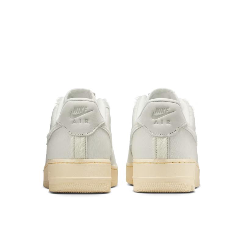 Nike Nike Air Force 1 Нескользящие Износостойкие Низкие Кеды для Скейтборда Женские Бежевые II7398-100