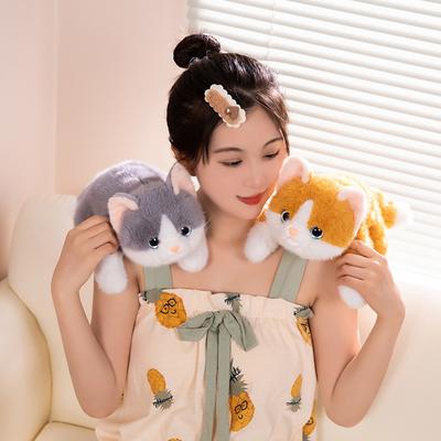 Милая кукла кошка для вечеринки плюшевая игрушка котенок кукла кошка компаньон для ребенка кукла для комфорта