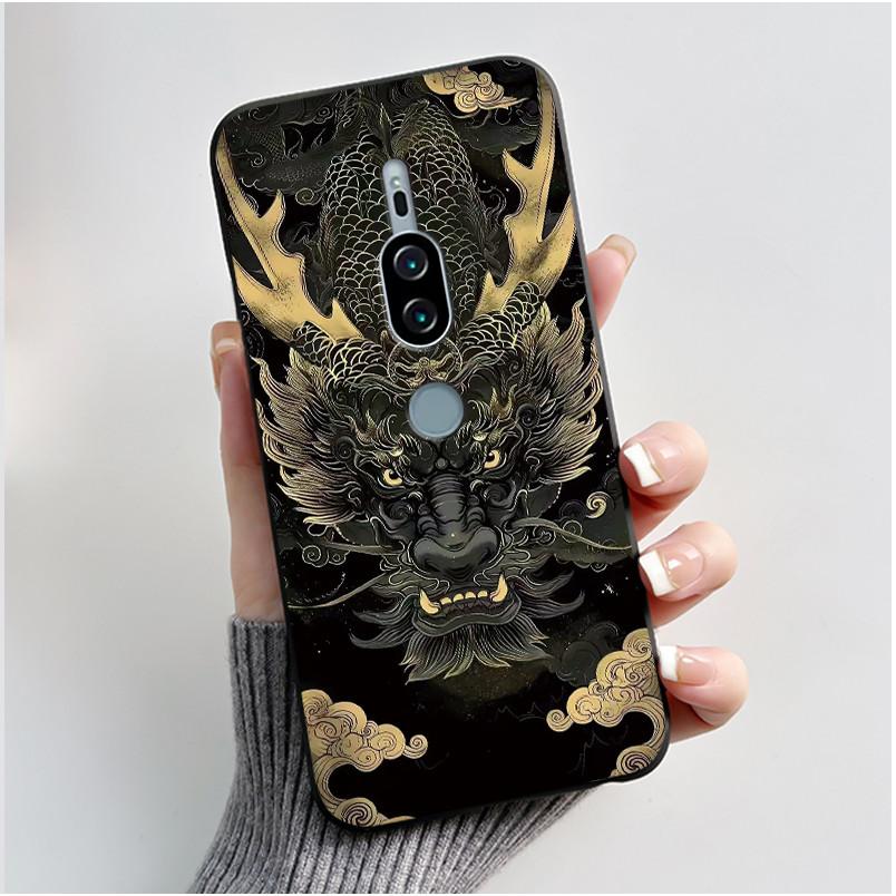 Для Sony Xperia XZ2 Premium SO-04K SOV38 XZ2Premium Чехол Роскошный Милый Крутой Мальчики Девочки Черный Мягкий Силикон Задняя Крышка TPU Корпус