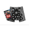 Б/у боксеры Supreme x Hanes с банданой Черные 1 шт.