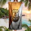 Everton Football Beach Towel Soft Microfiber Summer Towel Quick Dry Absorbent Towel for Beach Swimming Pool Travel