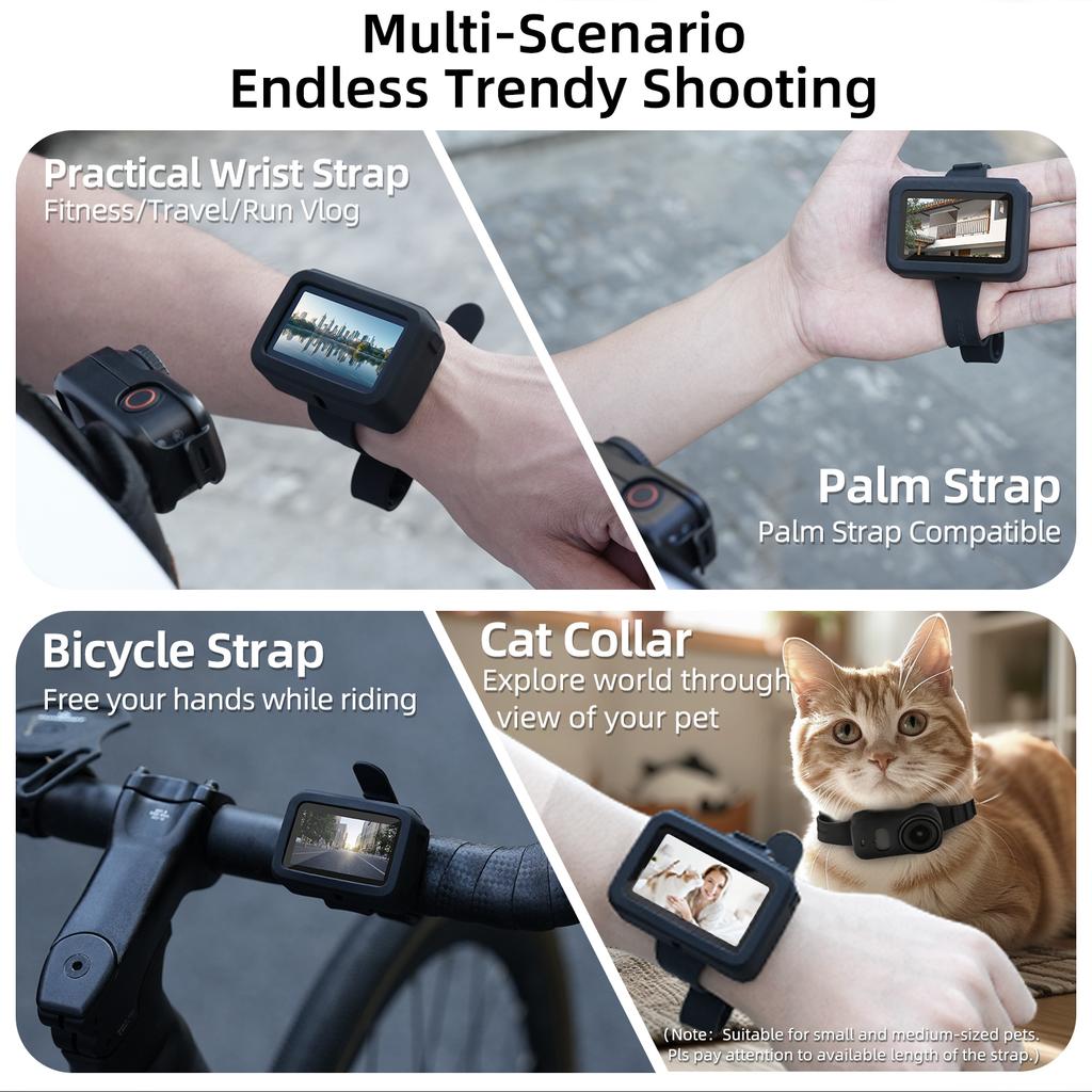 Силиконовый чехол-ремешок Vision Dock для DJI Osmo Nano, защитный чехол от царапин и потери для аксессуаров камеры DJI Osmo Nano