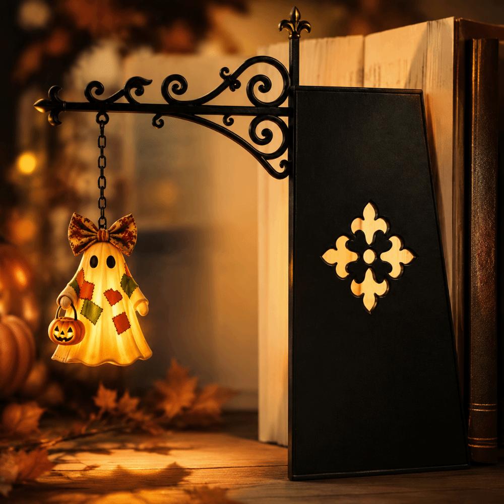Светодиодная книжная полка Призрачный свет Детальная проработка Книжная полка Лампа Хэллоуин