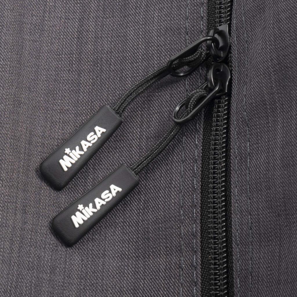 Сумка для мячей MIKASA размера M, волейбольная, футбольная, 4 шт., черная, AC-BGM40-BK