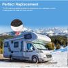 Rv Roof Vent Seal Vinyl Seal Rv Sealfor Ventline, Hengs and Camco Roof Vents (118INCH, Black)
