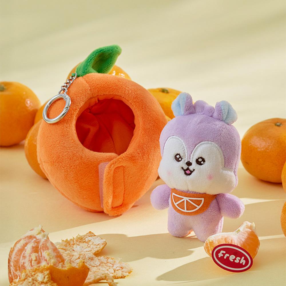 BT21 MANG Малыш Оранжевая Вечеринка Плюшевый Брелок