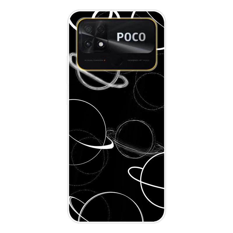 Для Xiaomi Poco C40 C 40 Чехол Мягкая силиконовая задняя крышка Мультяшный чехол для телефона Разнообразие