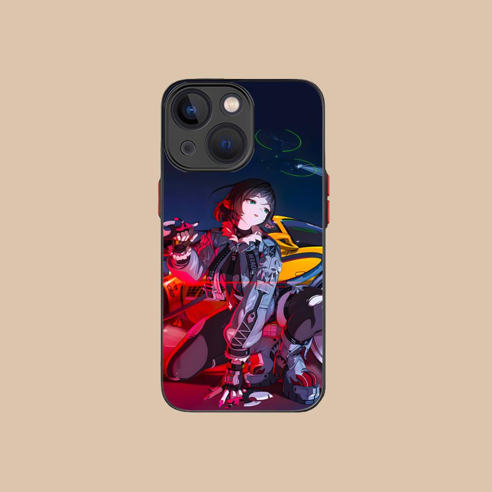 ZZZ Чехол для телефона Jane Doe для iPhone 17 16 15 14 13 12 11 X XR XS Air Pro Max Plus Mini Покрытие с ощущением кожи