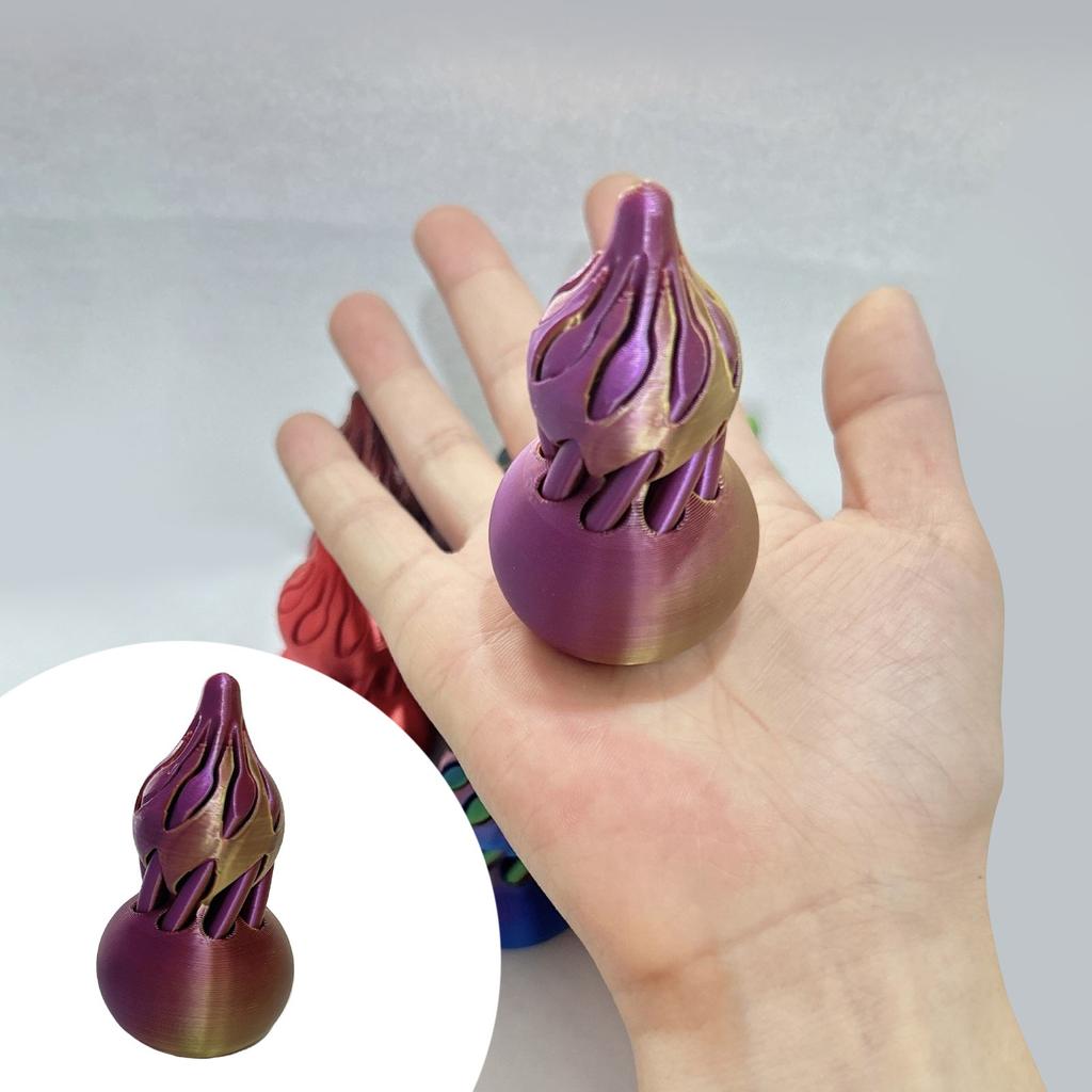 Тыква невозможная игрушка-спираль из тыквы для взрослых - 3D-печатные пальчиковые спирали игрушки-вихри - иллюзии нитей вихря