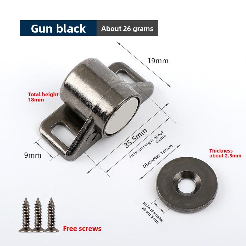Магнитные защелки для дверей шкафов Ультратонкий доводчик для шкафов Дверной стопор Мебельная фурнитура Аксессуары