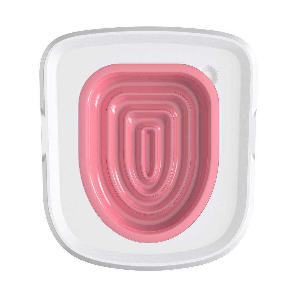 Pet Cat Tray White Tray+rail Inner Support 2 Piece Set Toilet Traine Instead of Litter Bowl Spare