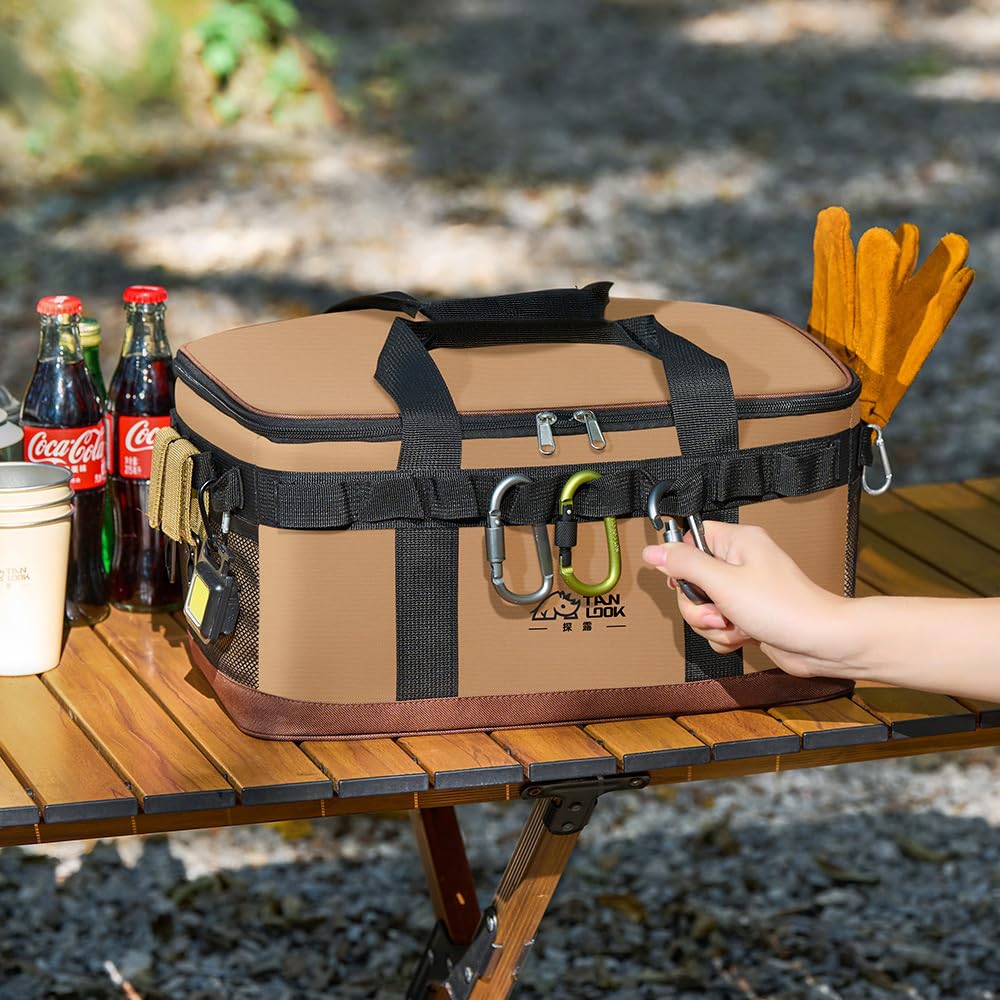 Large Capacity 23L Cooler Bag, Waterproof, Abrasion-Resistant, Foldable, Handheld or Shoulder Bag, Perfect for Camping, Picnics, Fishing, Fireworks,