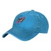 Colorful Butterfly Summer Classic Fashion Men Trucker Hat Cotton Breathable Women Cowboy Cap Outdoor Leisure Basketball Caps