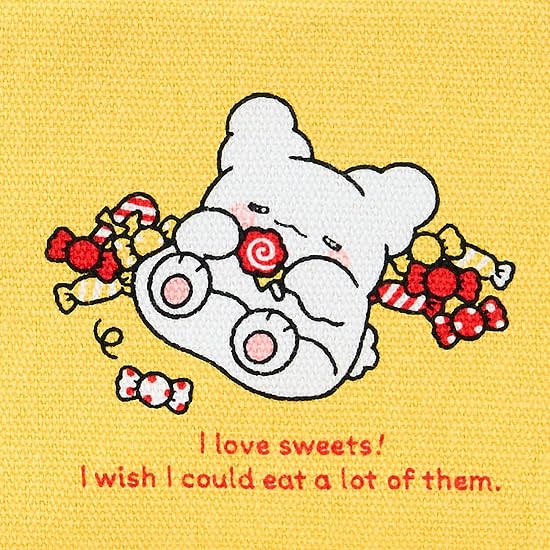 Sanrio Сумка (Сладкие угощения) Ханамару Обакэ, Хлопок/Полиэстер/Цинковый сплав, Для детей от 3 лет, 600440