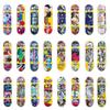 1Pc Cute Kids Children Mini Fingerboard Skate Boarding Gifts Party Toy Random
