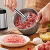 Meat Tenderizing Mallet Multifunctional Meat Hammer Meat Tenderizer 304Stainless Steel Texture for Efficient Cooking
