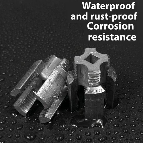 Интегрированный инструмент для внутренней и внешней резьбы труб, сверхпрочный универсальный инструмент двойного назначения для нарезания резьбы труб из ПВХ