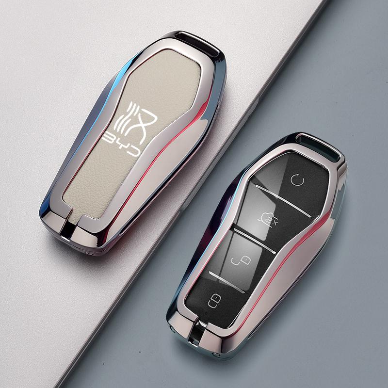 Применимо к BYD Han Набор ключей Han Ev Версия Чемпион Dmi Специальная NFC-карта Автомобиль Металлический корпус Пряжка для сумки Высококлассный