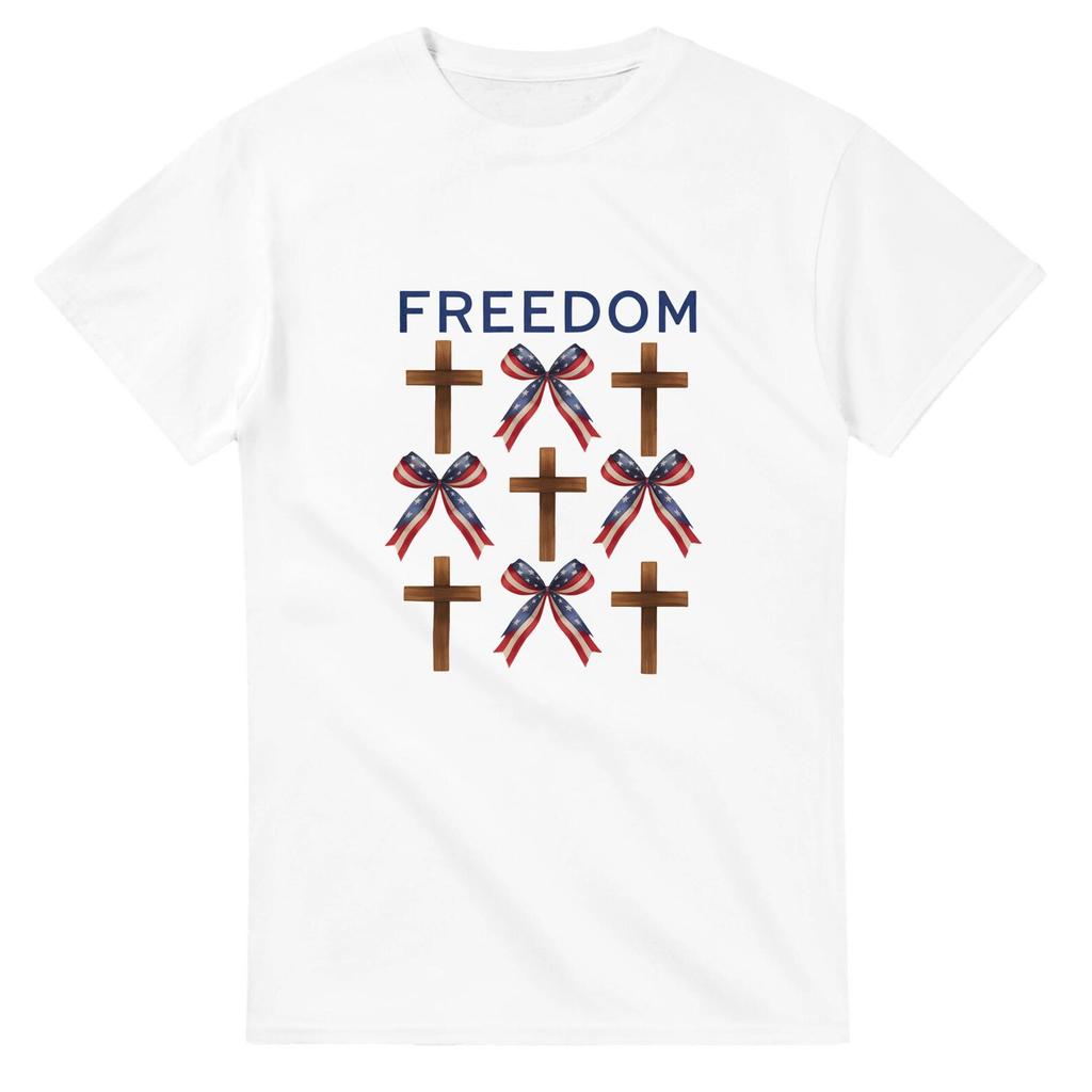 Freedom Heavyweight Unisex Crewneck T shirt | Gildan® 5000