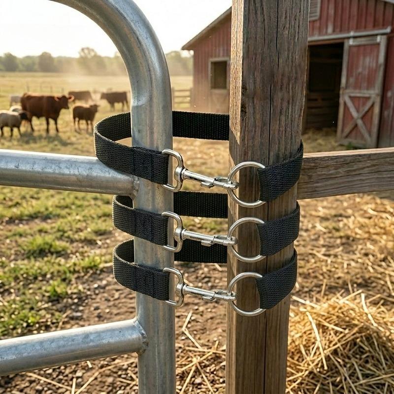 Simple Markumen lock, simple ranch gate latch, single-ring lasso rope latch door latch, horse pen fence fixation