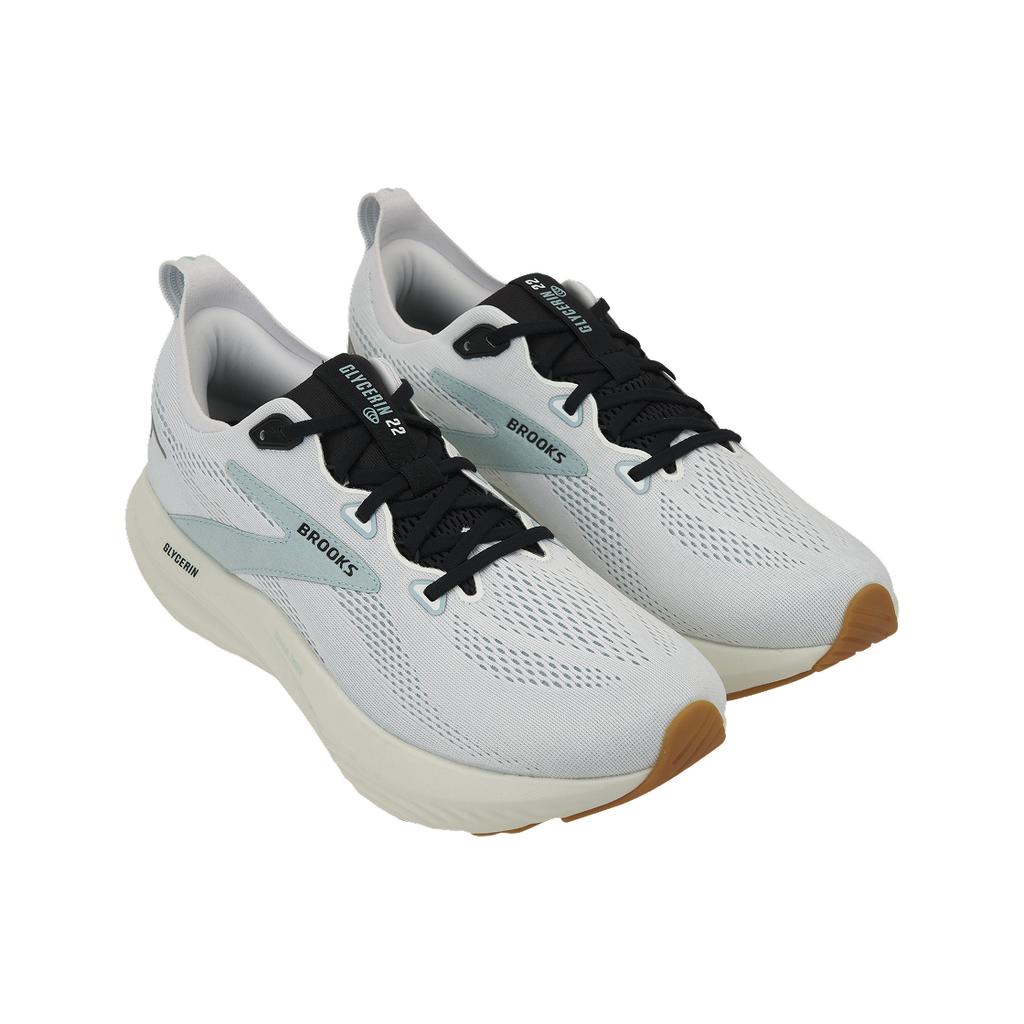 Brooks Glycerin 22 Зимнее Небо Мужские Кроссовки Синий Ярко-Белый Черный 110445-1D-175