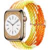 Нейлоновый ремешок для Apple Watch Ultra 2 49 мм 40 мм 44 мм 41 мм 38 45 мм Эластичный плетеный браслет-петля для iWatch Series 9 8 7 6 SE 5 4
