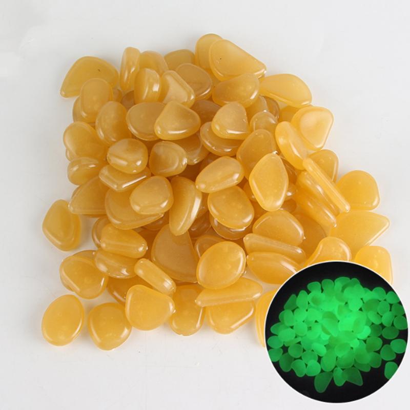 10 шт./упак. Новые светящиеся камни «сделай сам», сад, парк, дорога, ваза для аквариума, украшение для детей, светящаяся в темноте игрушка для украшения вечеринки, камень