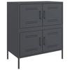 VidaXL Buffet anthracite 68x39x79 cm acier, armoire, placard, buffet haut, armoire latérale, armoire de rangement, 842954