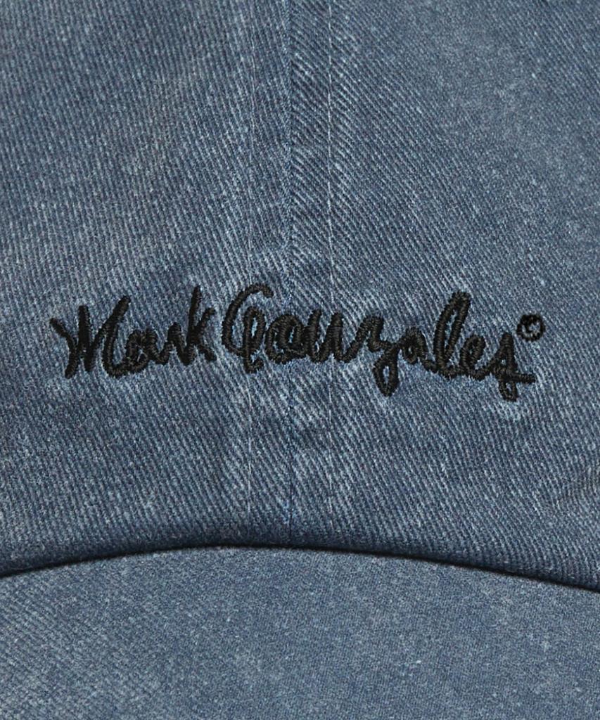 Mark Gonzales Базовая бейсболка с вымытым эффектом и логотипом - Темно-синяя