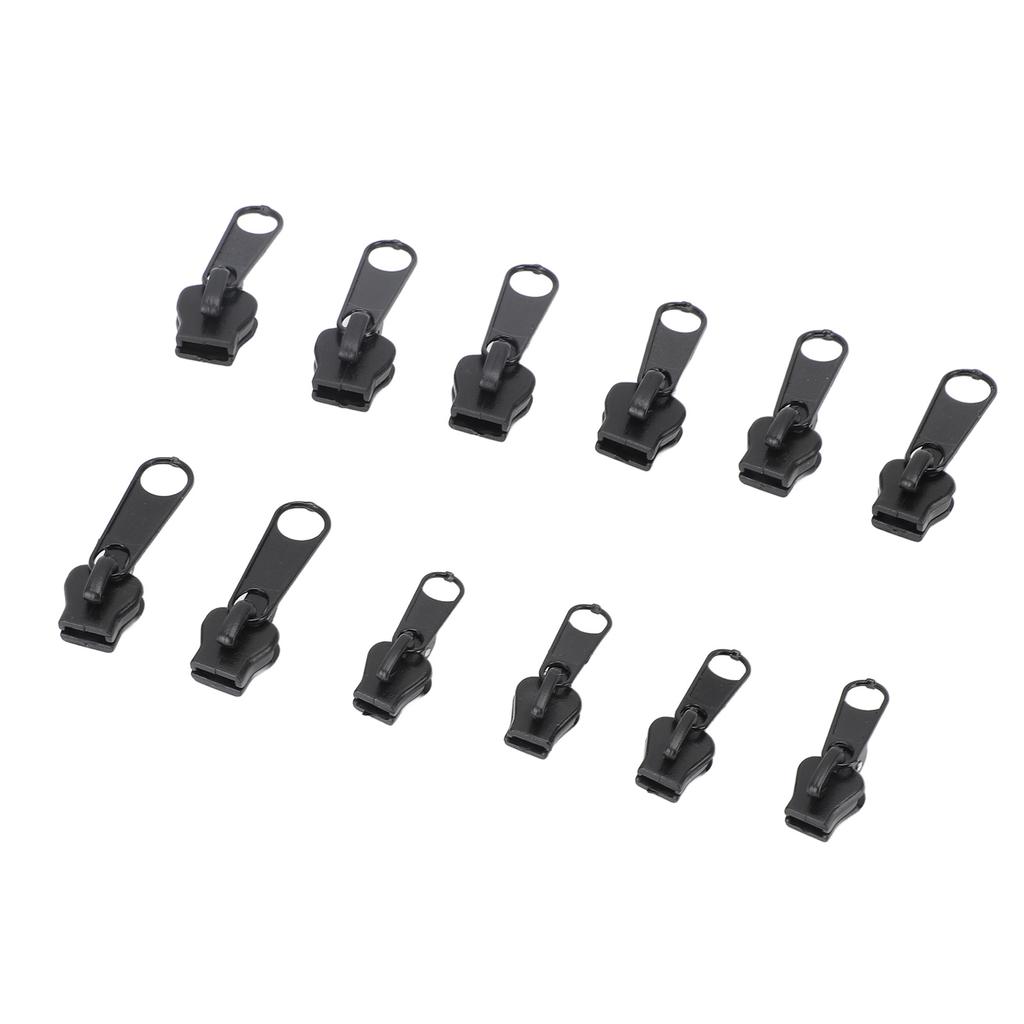 Набор для ремонта молний, 24 шт., 3 размера, металлические бегунки для замены, съемные, многоцелевые для