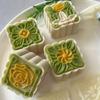 Форма для лунных пряников Формы для пирожных из лунного теста Форма для пирога с бобовой пастой для любителя выпечки Пластик АБС Ручная прессовка Форма для десерта