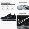 Nike Air VaporMax 2021 Flyknit Черные крапчатые женские кроссовки Металлик-Серебристый Белый DC4112-002