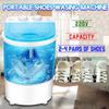 5kg Shoes Washing Machine Single Tube Washer & Dryer Machine for Shoes Clothes Dual-use Shoes Cleaner Single Mini