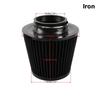76MM 3" Burnt Blue Stainless Steel Mesh Cone Power Intake High Flow Cold Air Filter Air Intake Filter Induction Kit OFI074