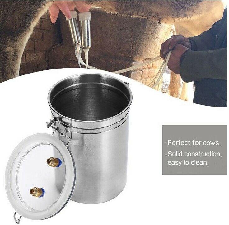 Дояр нержавеющей стали электрического доильного аппарата 2Л портативный для коров овец